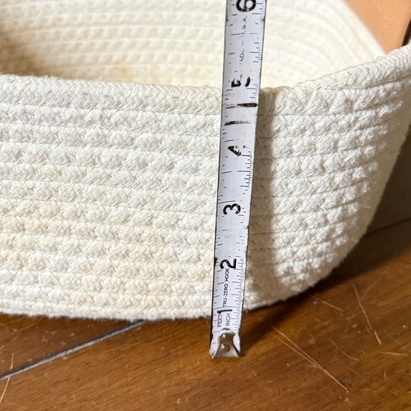 Decorative Coiled Rope Basket - Picture 9 of 9